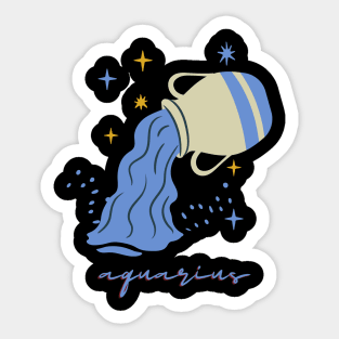 aquarius Sticker